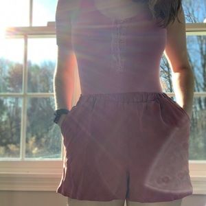 Pink Baggy Shorts